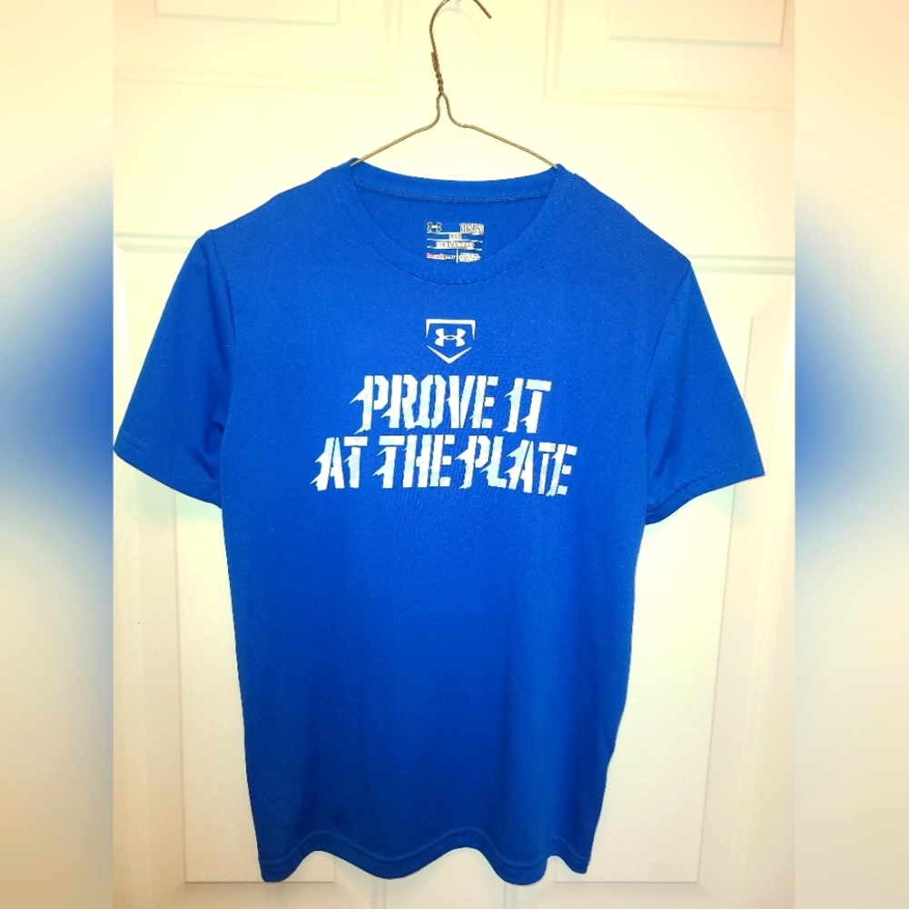 Under Armour Blue Graphic T-Shirt YLG